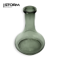 Колба Storm Drop Grey – стеклянная колба «Drop» серого дымового цвета