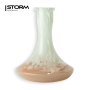 Колба Storm Craft White Pink – трапециевидная крафт-колба с градиентом белый → розовый