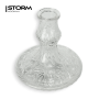 Колба Storm Crystal 02 Широка Clear – Прозрачная «хрустальная» колба с широким горлом