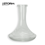 Колба Storm Craft Wave Clear – прозрачная стеклянная колба с волнистым рельефом