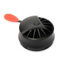 Kaloud Zeppelin Black Original – Чёрный тепловой мэнеджер для кальяна (в коробке)