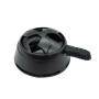 Kaloud Lotus Black – Черный тепловой мэнеджер для кальяна без коробки