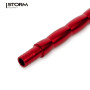 Мундштук Storm Red с коннектором – алюминиевый сменный мундштук с встроенным адаптером
