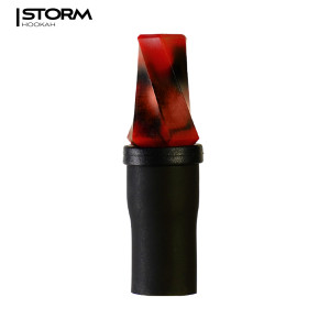 Персональный мундштук Vantablack Tornado Red