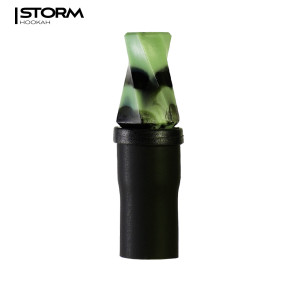 Персональный мундштук Vantablack Tornado Green