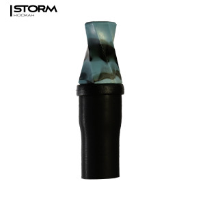 Персональный мундштук Vantablack Tornado Turquoise