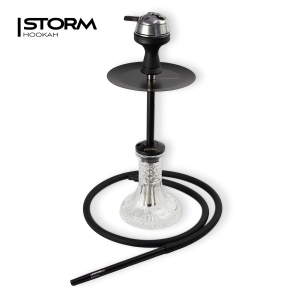 Кальян Storm Mini DARK, Crystal Glass 92A Clear