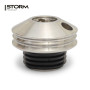 Кальян Storm Small Black – Компактный модульный кальян с чёрными акцентами